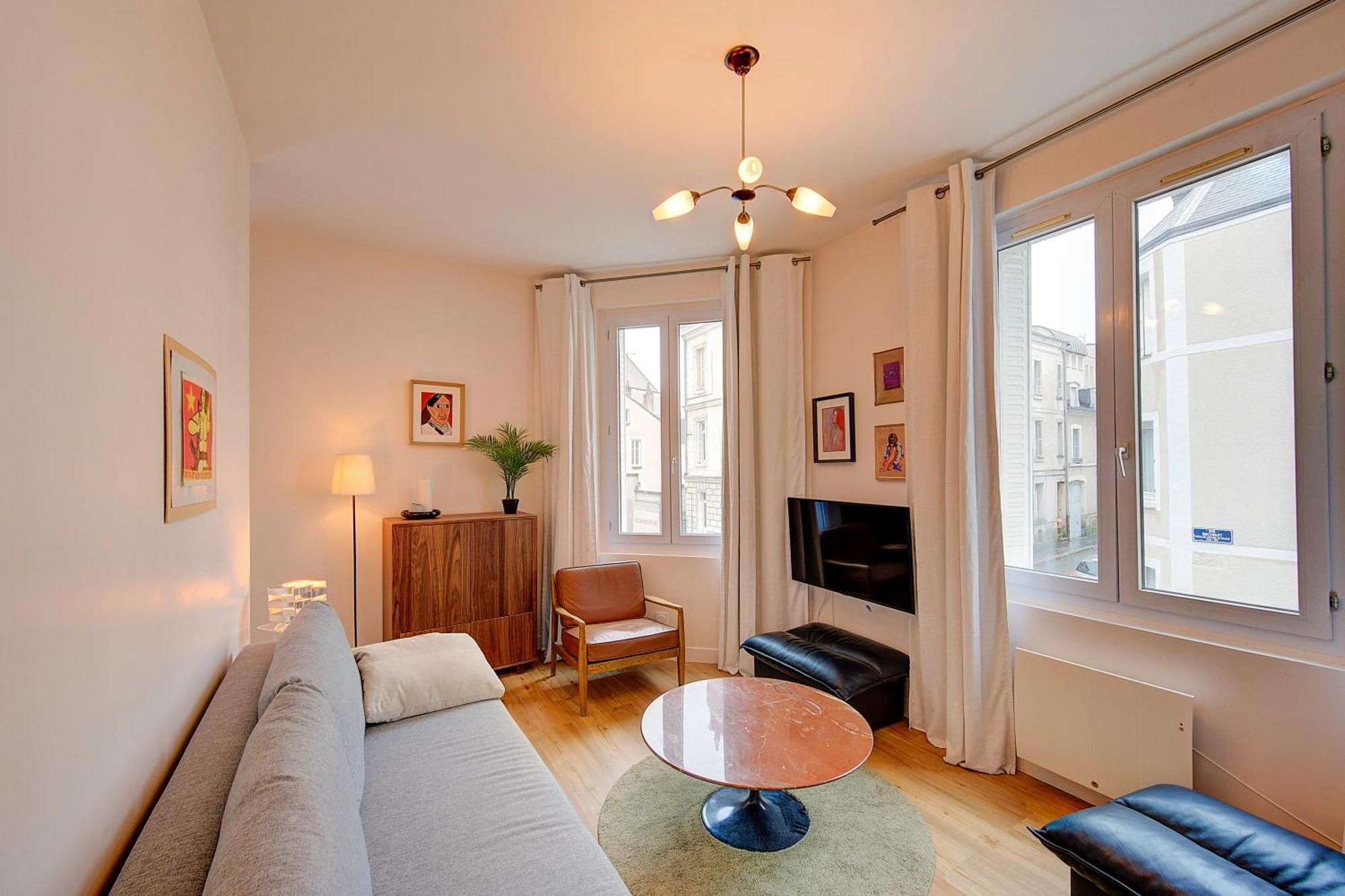 Apartament Chic Et Cosy - 5Mn De La Gare - Arrivee Autonome Tours Zewnętrze zdjęcie