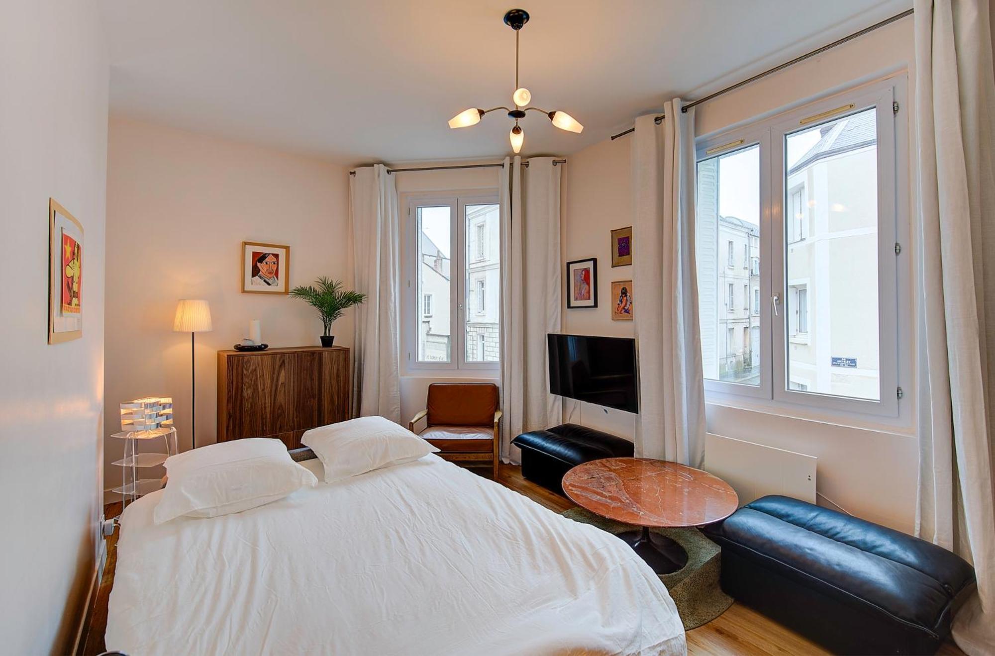 Apartament Chic Et Cosy - 5Mn De La Gare - Arrivee Autonome Tours Zewnętrze zdjęcie
